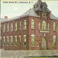 Postcard: Public School No. 2, Secaucus, NJ