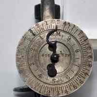          detail top: measurement dial
   
