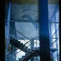 Color slide of the entryway of the Wesley J. Howe Building