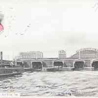 Postcard: Pennsylvania RR, Jersey City, NJ