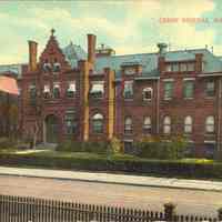 Postcard: Christ Hospital, Jersey City, NJ