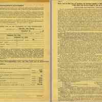          Post Office application form pp 3 + 4, Hoboken, Dec. 10, 1946
   