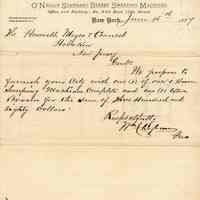          letter 1, June 15, 1887 proposal, on letterhead
   