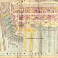 Plate 1 from Plat Book of Hudson County, Volume II. Philadelphia: G.M. Hopkins Co. (1909). Reference images.