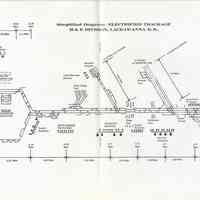          pp [16-17]: Diagram Electrified Trackage Morris & Essex Division
   