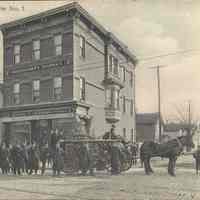 Postcard: Fire Engine No. 1, Bayonne, NJ