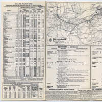          Timetable: Erie-Lackawanna R.R., long distance routes, NY - Buffalo - Chicago. Eff. Oct. 24, 1965. picture number 4
   