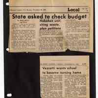          000-31-0 001 2 Clips Jersey Journal / Bergen Record? 11-28-1983
   