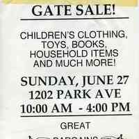          Gate Sale 007
   