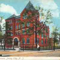 Postcard: Hasbrouck Institute, Jersey City, NJ