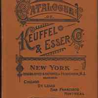 Catalogue of Keuffel & Esser Co., New York; 35th edition. Circa 1915-1920.