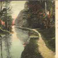 Postcard: Morris Canal, Jersey City, NJ