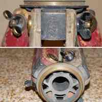          Tripod, extension; 1 extension leg & 2 split legs; from 518x product line, made by Keuffel & Esser Co., N.Y. & Hoboken, n.d., ca. 1930-1950. picture number 4
   