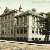 Postcard: Public School No 3, Union Hill, NJ