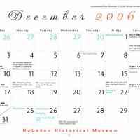          December 2006 calendar
   