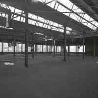 Digital image of B+W photo of former Maxwell House Coffee plant interior, Can Factory, 4th Floor, Hoboken, 2003.