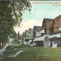 Postcard: Glenwood Ave., Jersey City, NJ