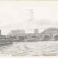 Postcard: Pennsylvania RR, Jersey City, NJ