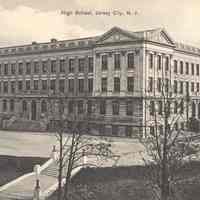Postcard: Dickinson High School, Jersey City, NJ