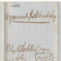         Document: Agreement for masonry work on new firehouse at 6th & Washington Sts. between City of Hoboken & Richard Coles, Mason, Dec. 8, 1855. picture number 5
   