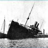          S.S. Bremen sunk
   