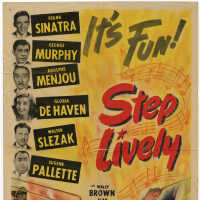          Sinatra film poster: Step Lively. RKO Radio Pictures, 1944. picture number 2
   