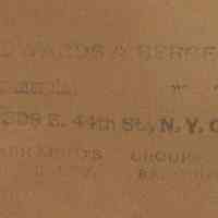          detail reverse: photographer's stamp
   