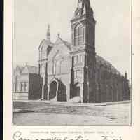 Postcard: Greenville Reformed Church, Jersey City, NJ