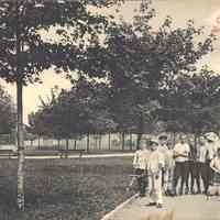 Postcard: Columbia Park, Jersey City, NJ