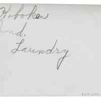         Photograph of Exterior of the Hoboken Individual Laundry picture number 2
   