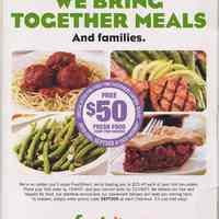 Promotional mailer from Fresh Direct, (Long Island City, N.Y. 2007.)