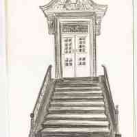 Illustration of 161 12th St. by Kevin McCloskey, circa 1986