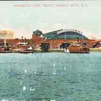 Postcard: Pennsylvania RR, Jersey City, NJ