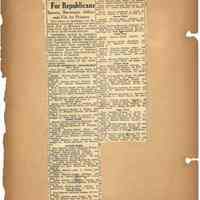          leaf 1-2 30 Hoboken Tilts for Republicans, March 12, 1951
   