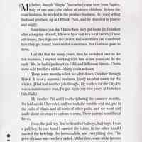          pg 2 Biggie Starts Out in the Fish Business
   