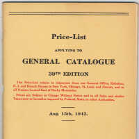          Catalogue of Keuffel & Esser Co.; 39th Edition; Interim Edition War Catalog. Price list, Aug. 15, 1943. picture number 23
   