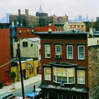 Fifteen digital color images of buildings & July 4th parade, Hoboken, July, 1979.
