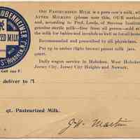          back (message side; order form)
   