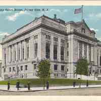 Postcard: Court House, Jersey City, NJ