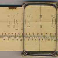          detail back slide, center including indicator (cursor)
   