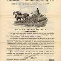          brochure pg [1] of 4; The Chapman-O'Neill Manufacturing Co.
   