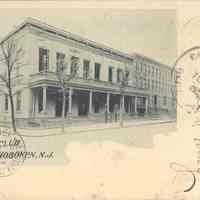 Postcard: Deutscher Club, Hoboken, NJ