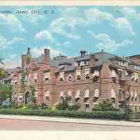 Postcard: Christ Hospital, Jersey City, NJ