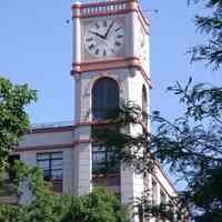 Digital images, 3, of the Keuffel and Esser Co. Building clock tower, Hoboken, August 8, 2004.