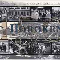 Hoboken Historical Museum Events in December (2005.) Imprinted exhibit card.