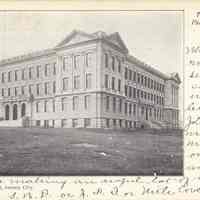 Postcard: Dickinson High School, Jersey City, NJ