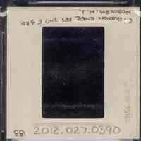          Color slide of close-up view of an unloader ship docked at Pier B on River between 2nd & 3rd picture number 2
   