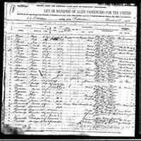          S.S. Noordam manifest page; entry for Stanislaw Wasilewsky line 27
   