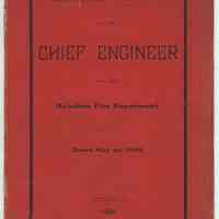 Annual Report of the Chief Engineer of the Hoboken Fire Department. Dated May 1, 1904.