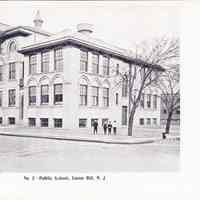 Postcard: Public School No. 3, Union Hill, NJ